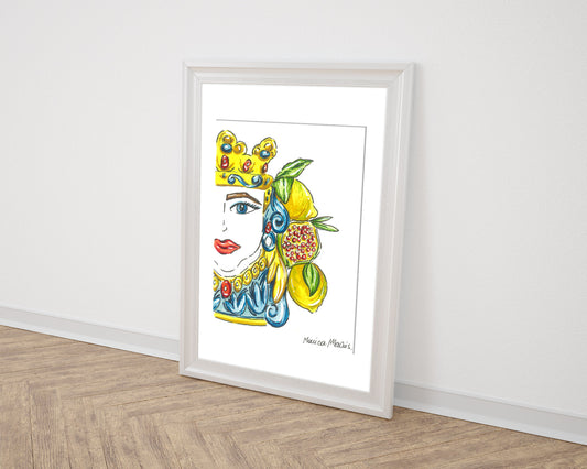 Acquerello di Sicilia - Testa di Moro Idda